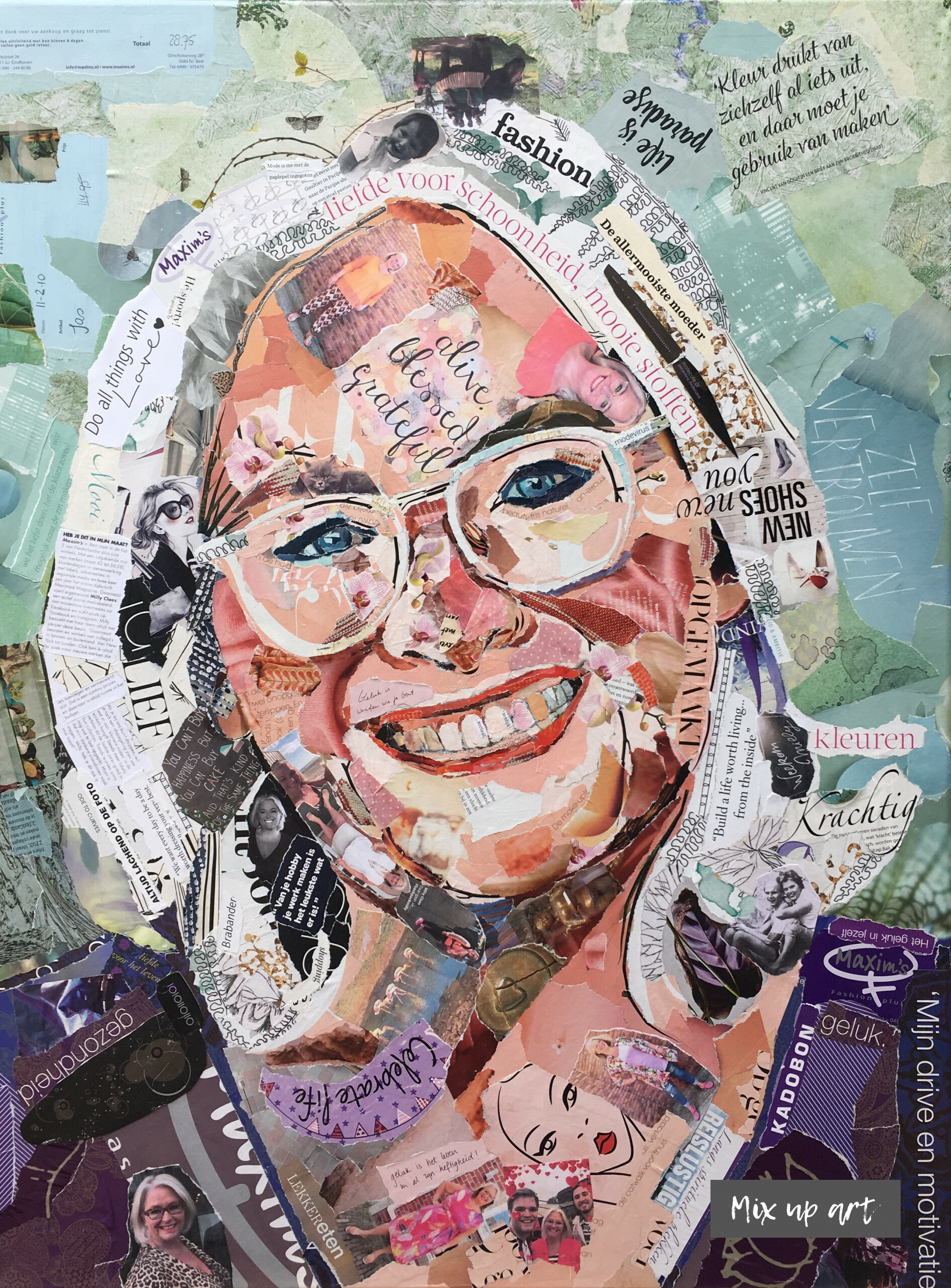 Milly Milly - In opdracht - Collage (60 x 80)