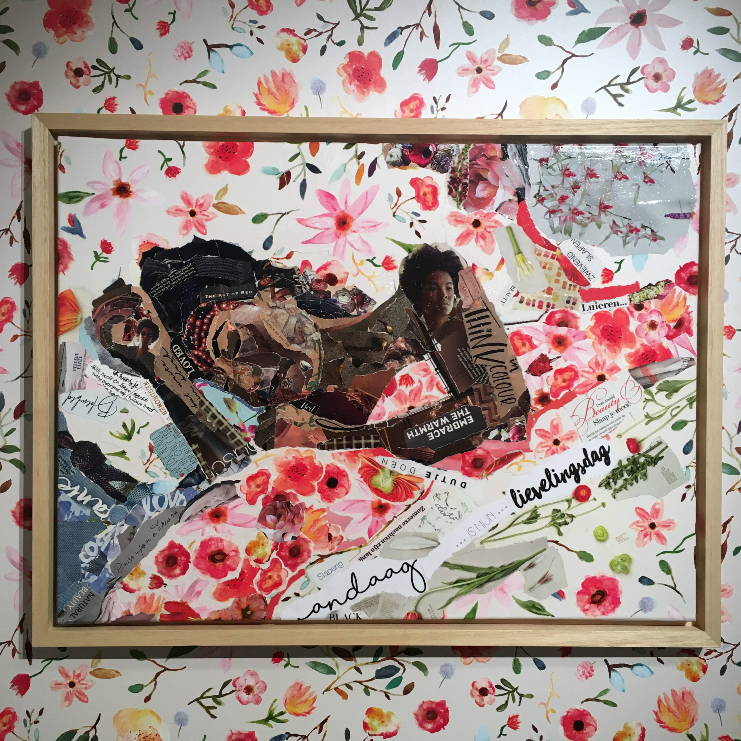 Black beauty Black beauty € 750,- Collage (60 x 80)