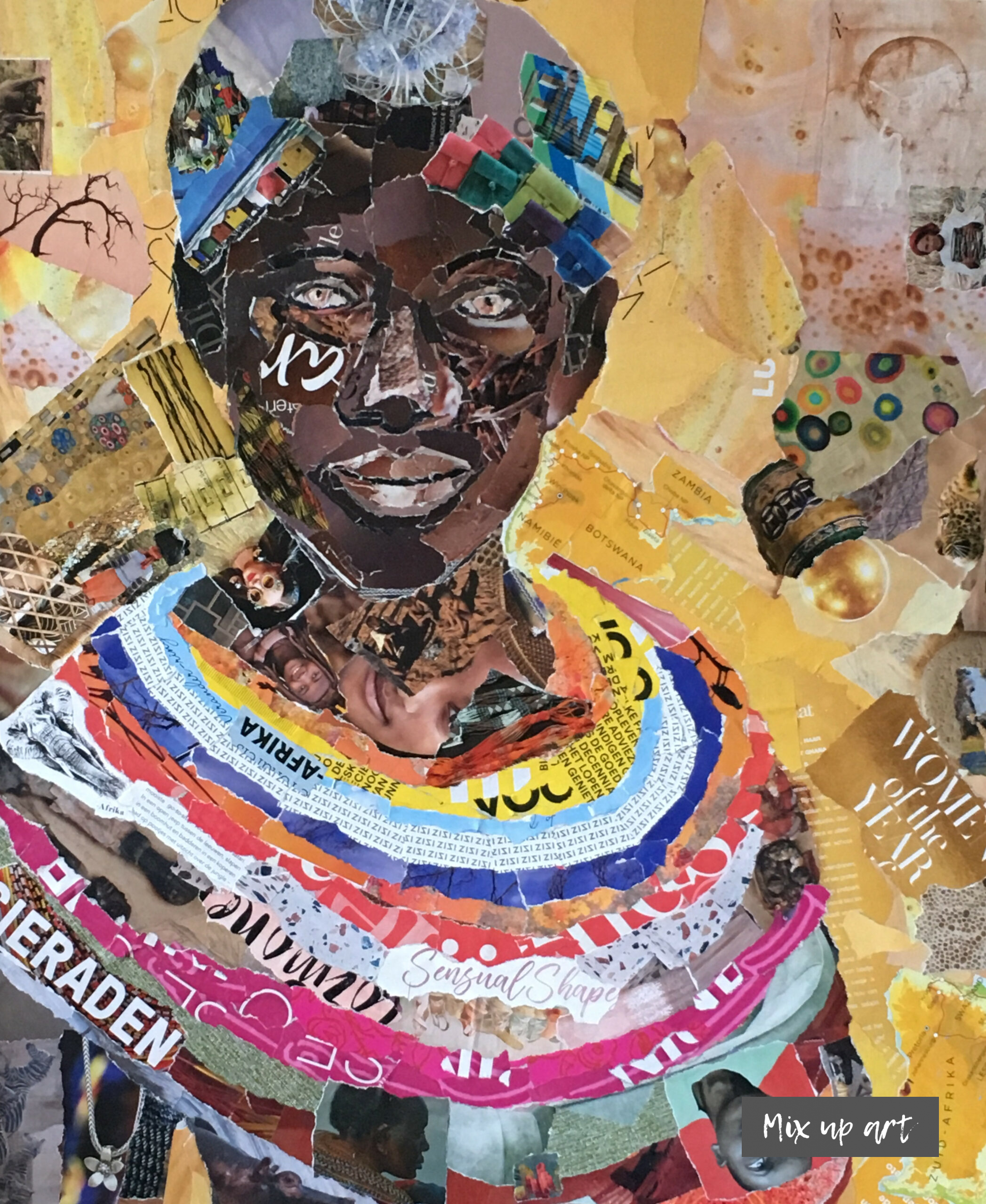 Neckless Neckless - Collage (50 x 60) - Verkocht