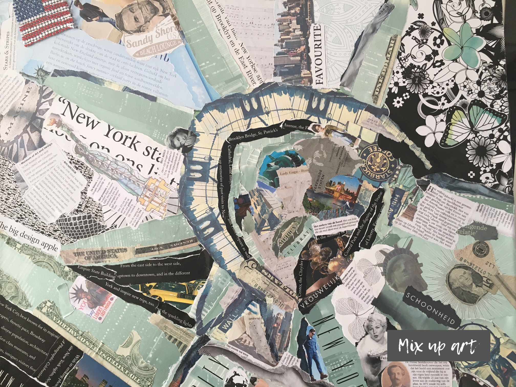 NewYork New York - € 500,- Collage (40 x 50)