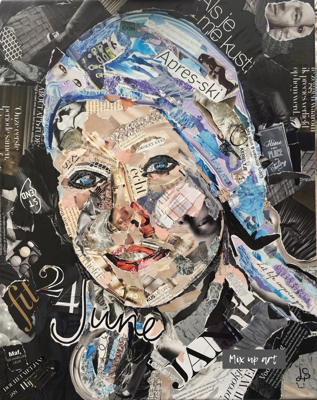 Nikolien Nikolien - In opdracht - Collage (40 x 50)