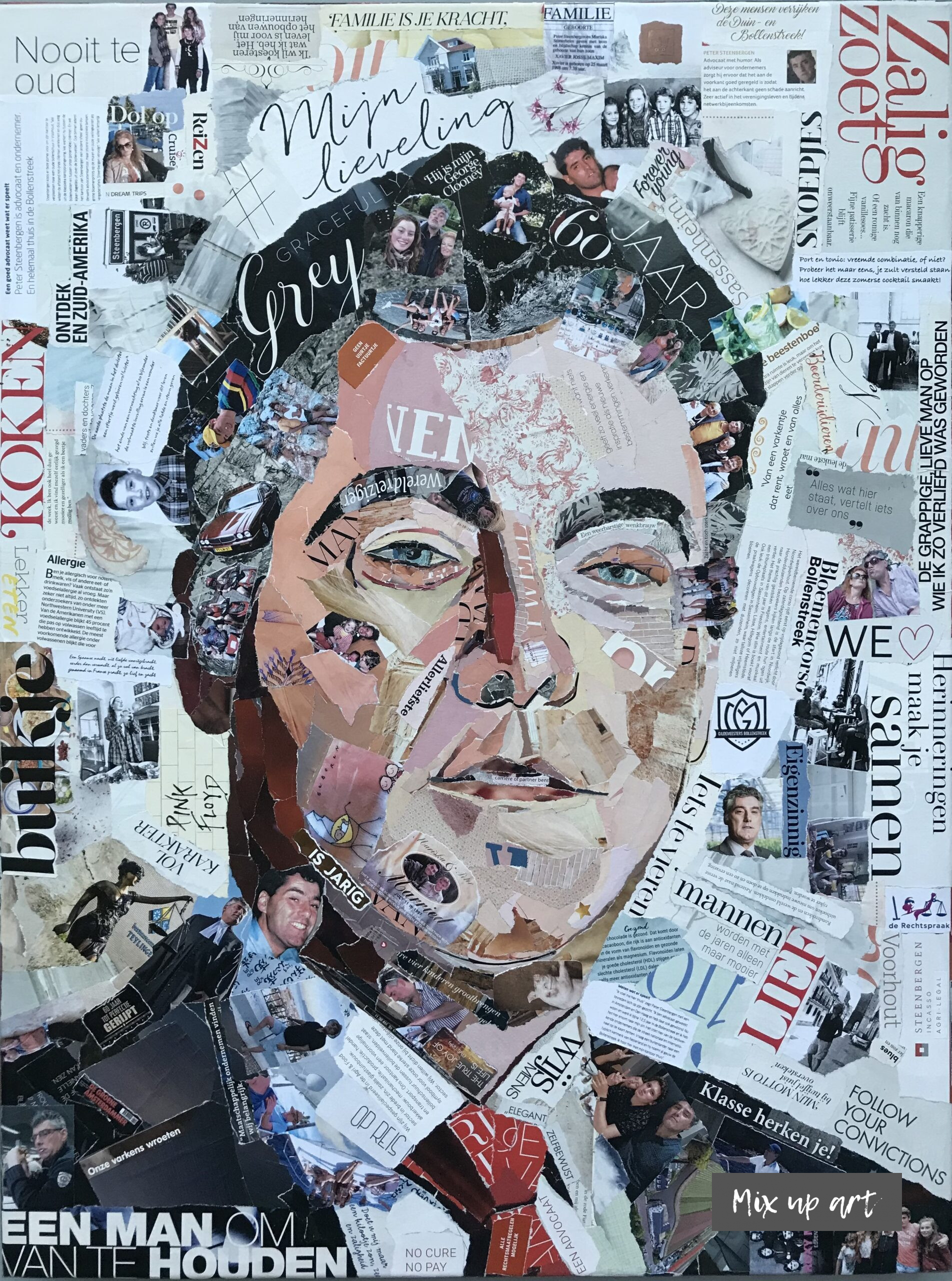Peter Peter - In opdracht - Collage (60 x 80)