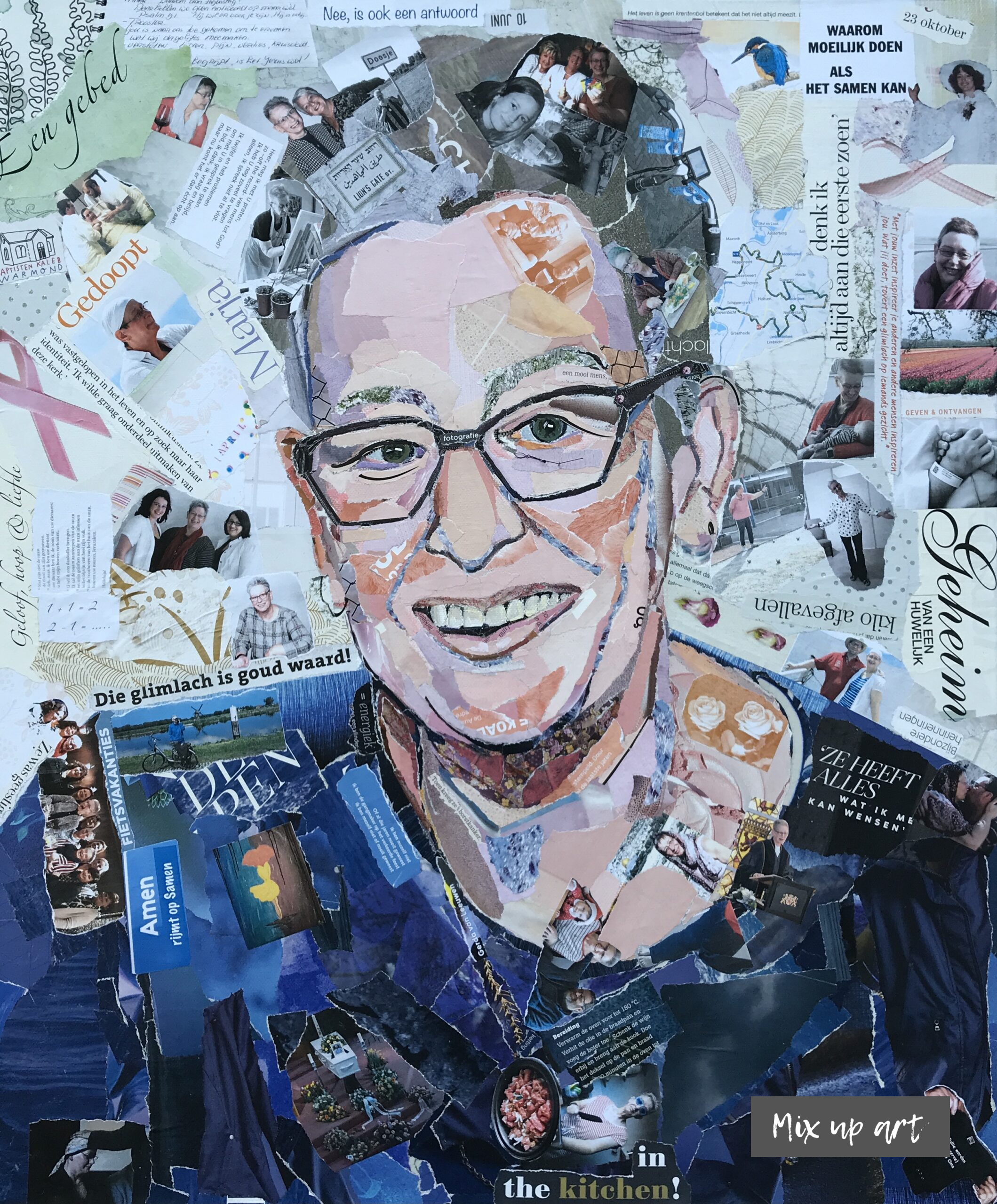 Marja Marja - In opdracht - Collage (50 x 60)