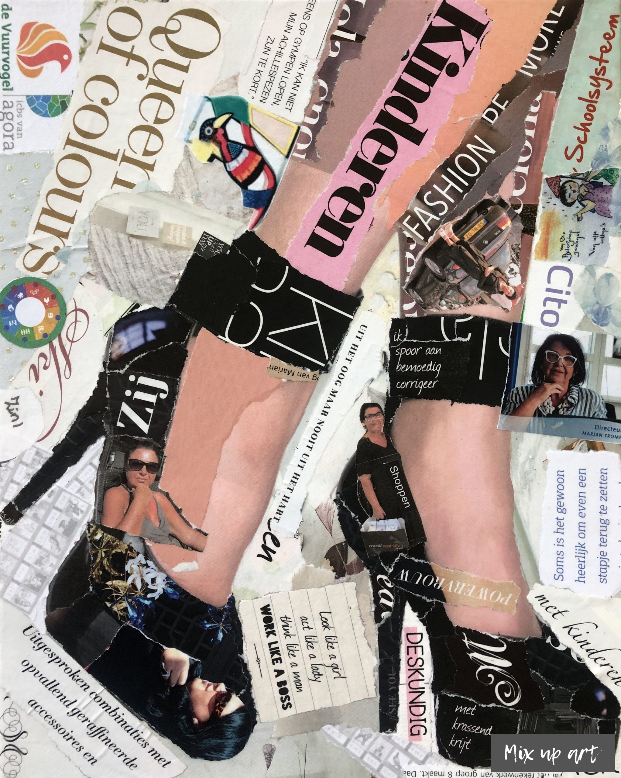 High heels High heels - In opdracht - Collage (24 x 30)