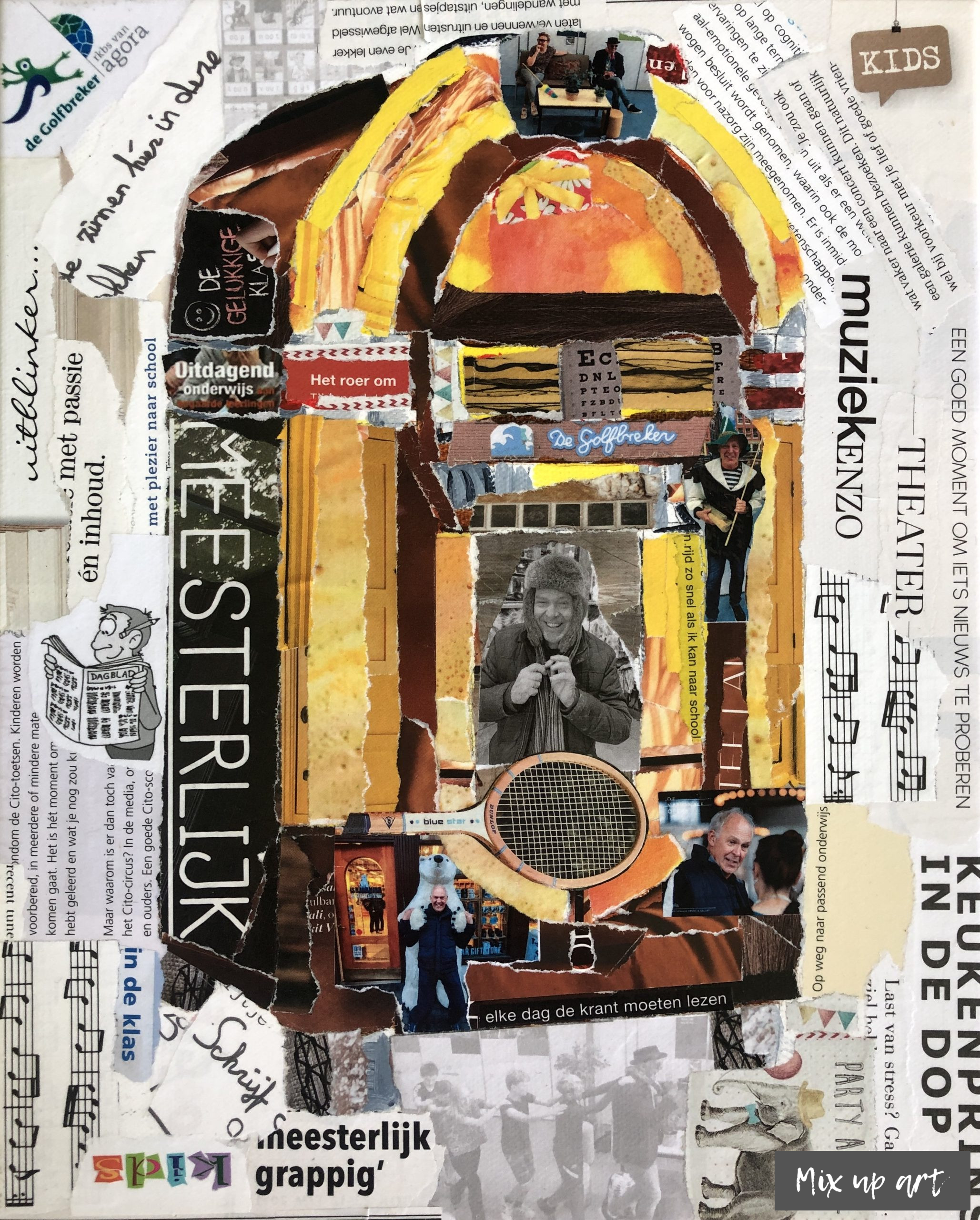Jukebox Jukebox - In opdracht - Collage (24 x 30)