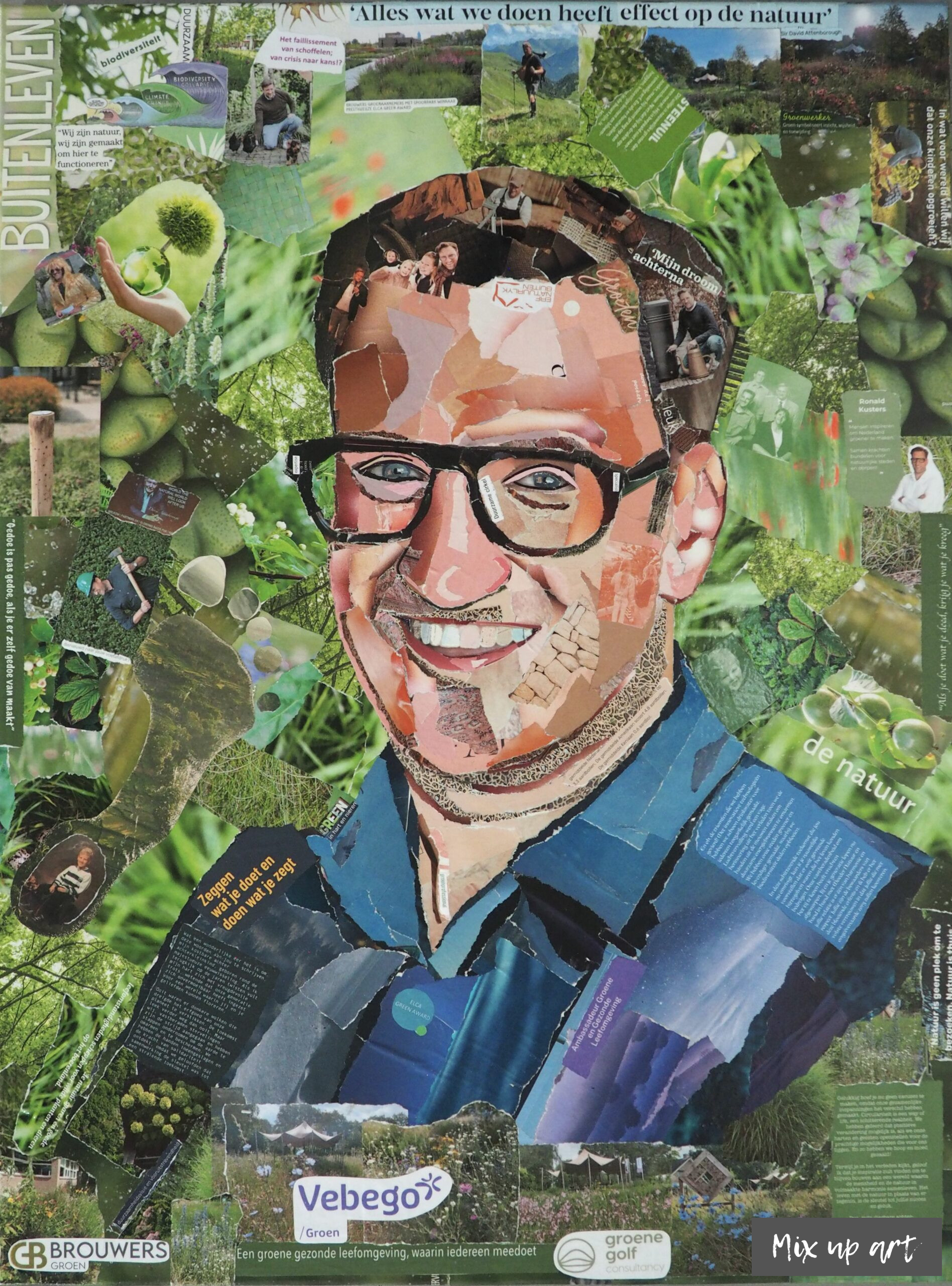 Ronald Ronald - In opdracht - Collage (60 x 80)